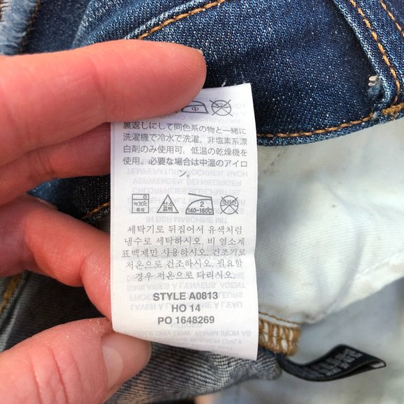 J. Crew mid-rise denim shorts, size 25 - Picture 7 of 7